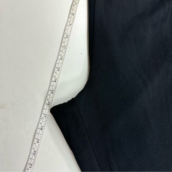 NWT Quacker Factory Black Crop Sweatpants Women’s 3X Rhinestone French Terry - Picture 8 of 11